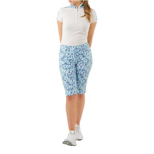 Pure Golf Allana Cap Sleeve Polo - Willow