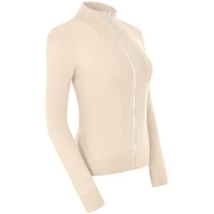 Pure Golf Ladies Blair Full Zip Lined Cardigan Sweater