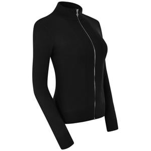 Pure Golf Ladies Blair Full Zip Lined Cardigan Sweater