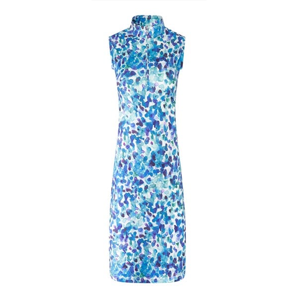 Pure Golf Ladies Miley Sleeveless Golf Dress -  Dappled Ocean