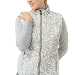 Pure Golf Ladies Eve Reversible Gilet - Winter Foliage