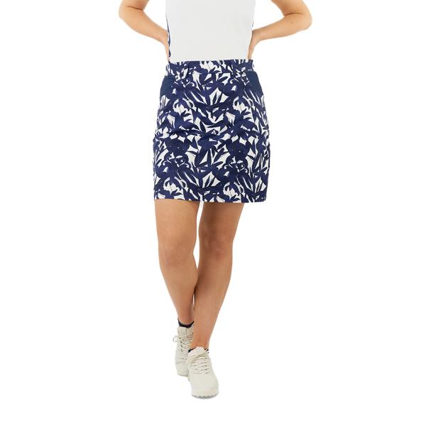 Pure Golf Ladies Accuracy Skort - Wild Peony Navy