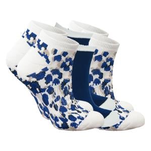 Pure Golf Ladies Trixie 3 Patterned Trainer Socks - Sands of Time