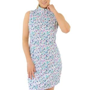 Pure Golf Ladies Miley Sleeveless Golf Dress - Mirrored Moonstone