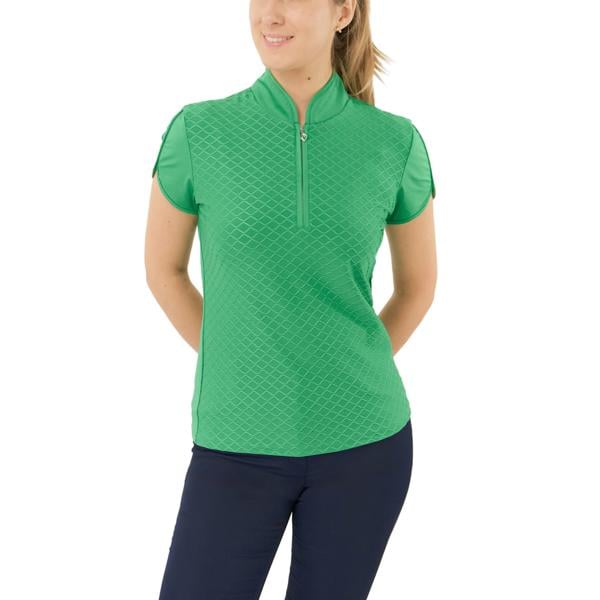 Pure Golf Ladies Valley Cap Sleeve Polo Shirt