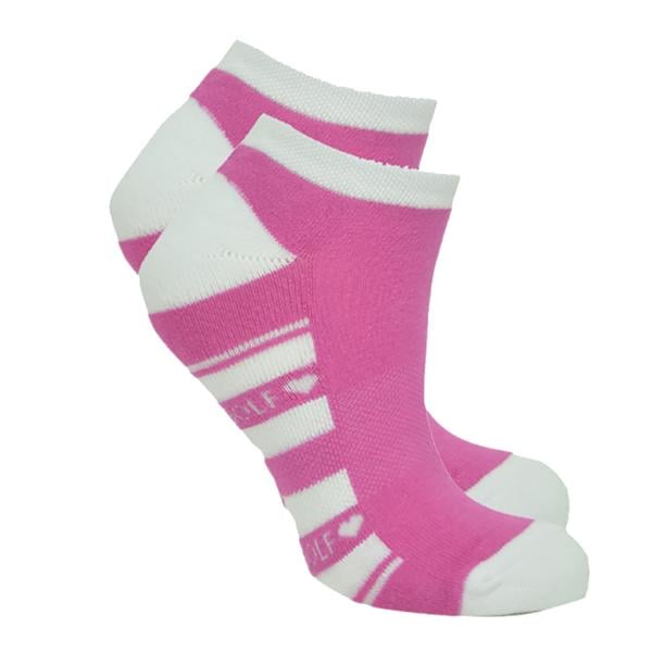Pure Golf Ladies Trixie 3 Trainer Socks (2 Pairs)
