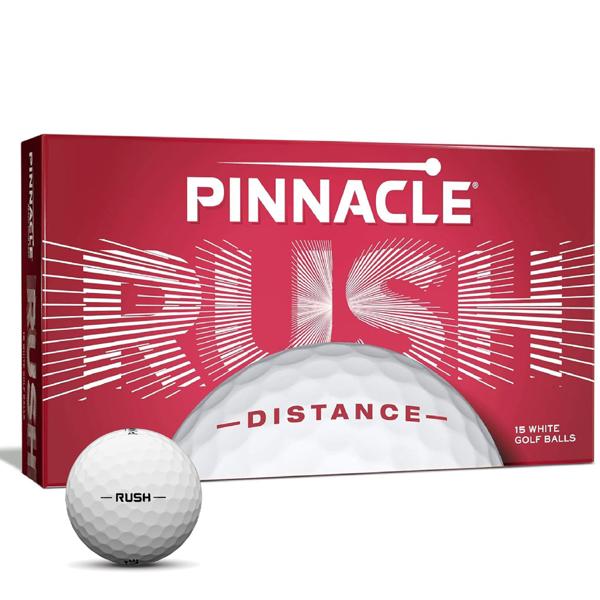 Pinnacle Rush White Golf Balls (15 Balls)