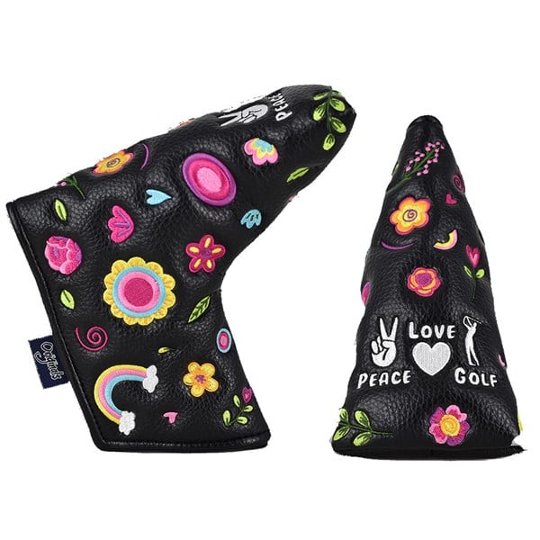 Originals Golf Peace Love & Golf Putter Headcovers