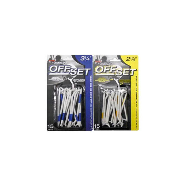 Pride Offset Plastic Tees (15 Blister Pack)