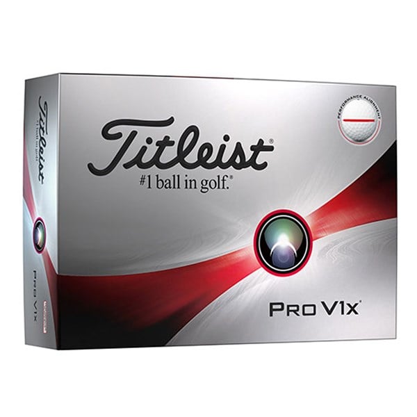 Titleist Pro V1x Performance Alignment Golf Balls (12 Balls)