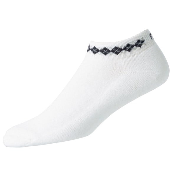 prodrylightweight womens sportlet argyle whiteblack