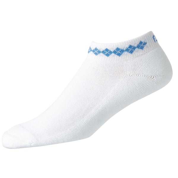 prodrylightweight womens sportlet argyle whiteblue