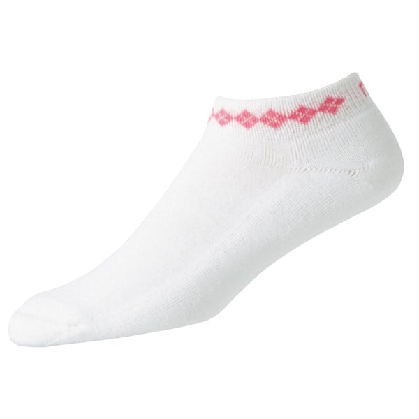 prodrylightweight womens sportlet argyle whitepink