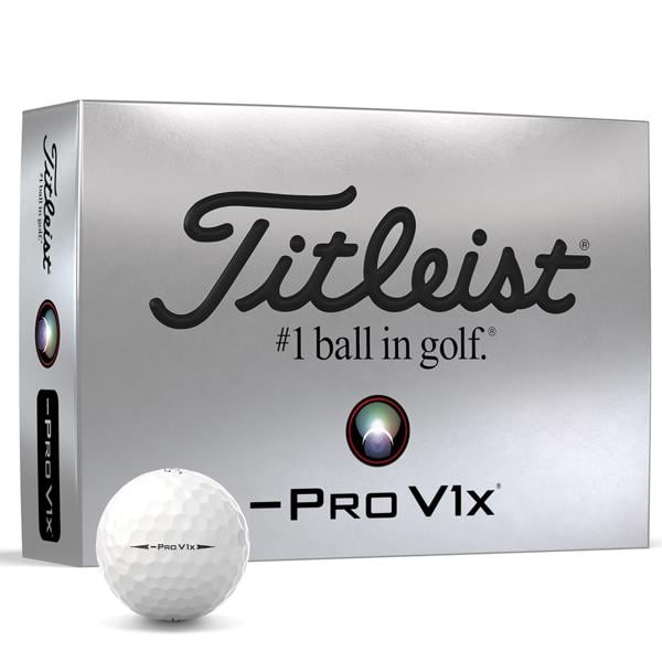Titleist Pro V1x Left Dash Golf Balls (12 Balls)