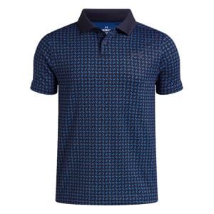 Under Armour Juniors MatchPlay Printed Knit Polo Shirt