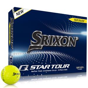 Srixon Q-Star Tour 4 Yellow Golf Balls