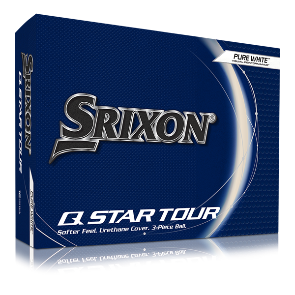 Srixon Q-Star Tour 5 Pure White Golf Balls (12 Balls)