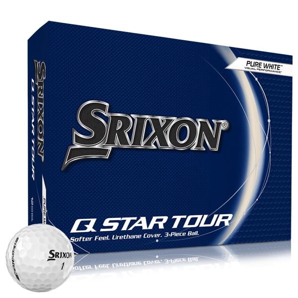 Srixon Q-Star Tour 5 Pure White Golf Balls (12 Balls)