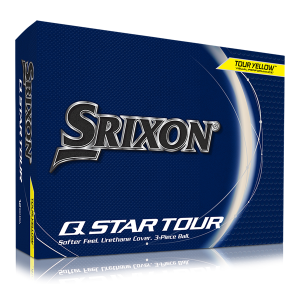 Srixon Q-Star Tour 5 Tour Yellow Golf Balls (12 Balls)