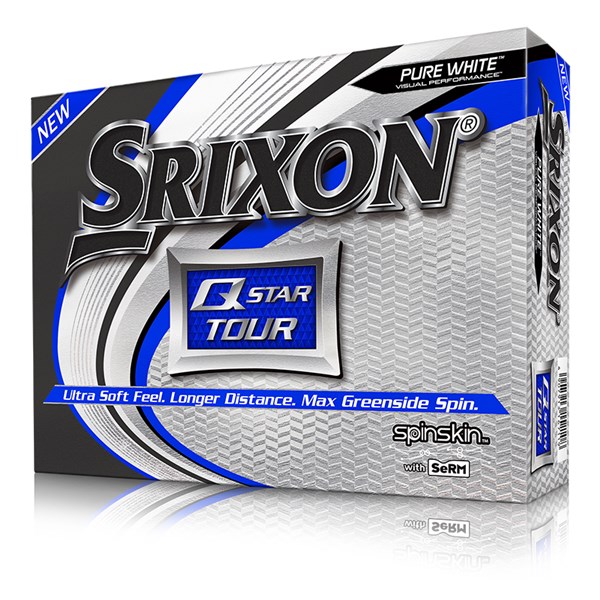 Srixon Q-Star Tour White Golf Balls (12 Balls)