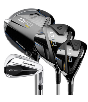 TaylorMade Qi10 Max 9-Piece Golf Set (Steel/Graphite) - GolfOnline