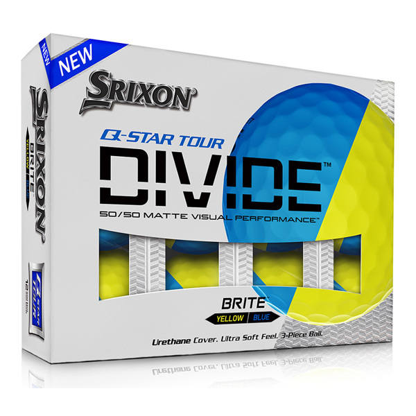 Srixon Q-Star Tour Divide Blue Golf Balls (12 Balls)