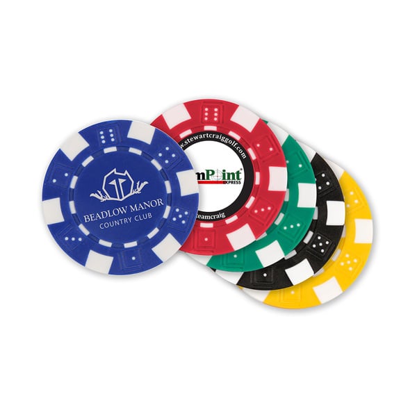 Poker Chips Ball Marker (40 mm)