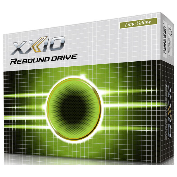 XXIO Rebound Drive Lime Yellow Golf Balls 12 Balls