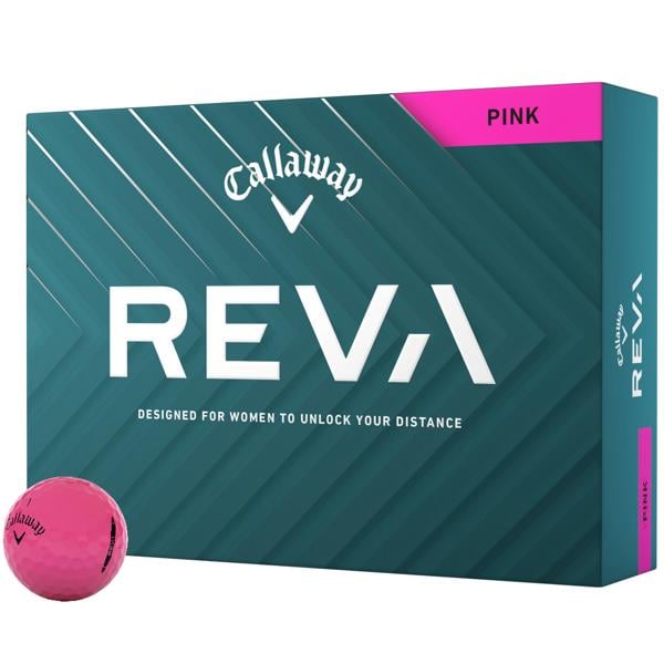 Callaway Ladies Reva Pink Golf Balls (12 Balls) 2025