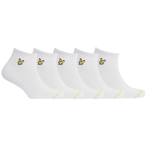 Lyle and Scott Mens Ruben Ankle Socks (5 Pairs)