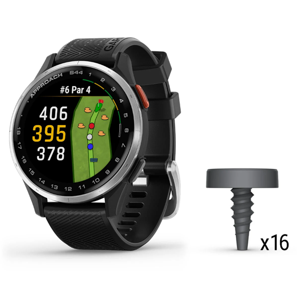 Garmin Approach S44 Watch/CT1 Tags Bundle