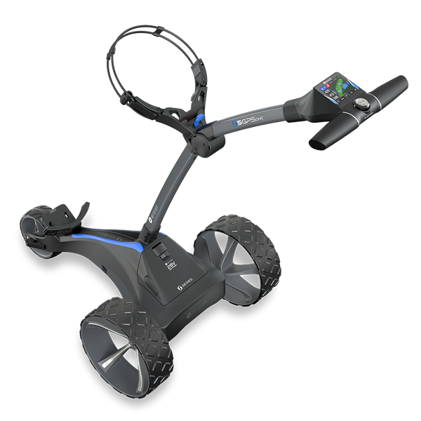 Motocaddy S5 GPS DHC Electric Trolley with Lithium Battery