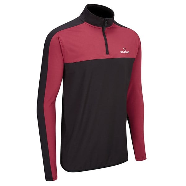 sbtop1097 blk burgandy