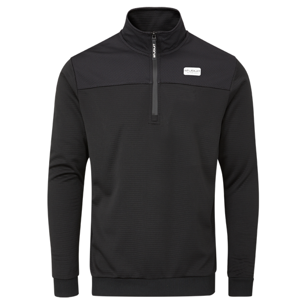 Stuburt Mens Active Tech Half Zip Neck Top Pullover