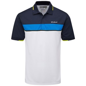 Stuburt Mens Active-tech Coal Polo Shirt