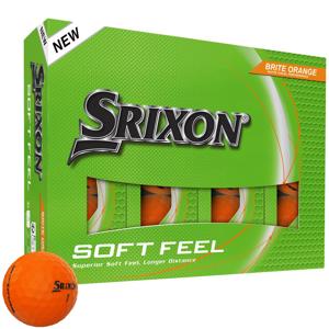 Srixon Soft Feel Brite Orange Golf Balls 2025