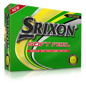 Srixon Soft Feel Yellow Golf Balls