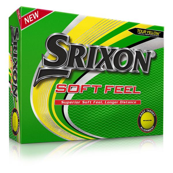 Srixon Soft Feel Yellow Golf Balls (12 Balls)