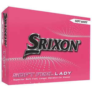 Srixon Ladies Soft Feel White Golf Balls