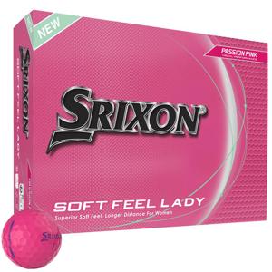 Srixon Soft Feel Lady Passion Pink Golf Balls 2025