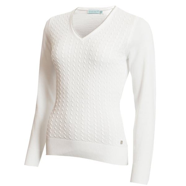 Green Lamb Ladies Gerda Cable Sweater