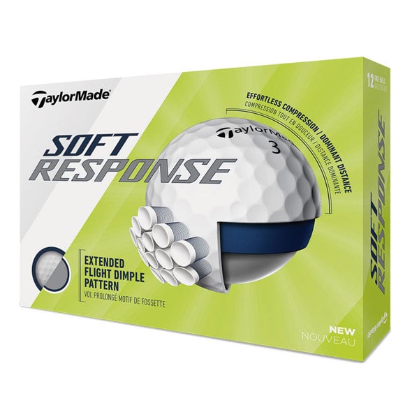 TaylorMade Soft Response Golf Balls (12 Balls)