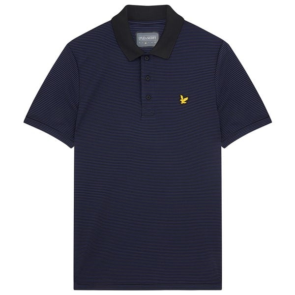 Lyle and Scott Mens Light Microstripe Polo Shirt