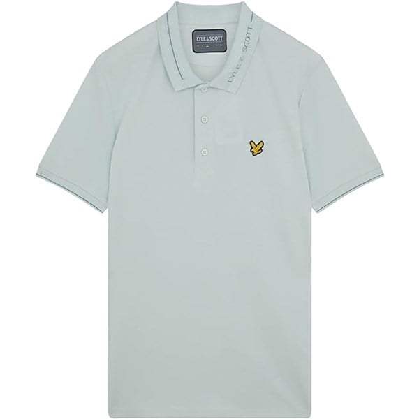 Lyle and Scott Mens Collar Embroidered Logo Polo Shirt