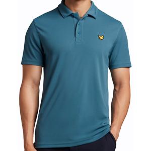 Lyle and Scott Mens Collar Logo Technical Polo Shirt
