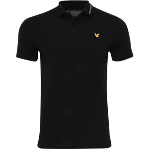 Lyle and Scott Mens Collar Logo Technical Polo Shirt