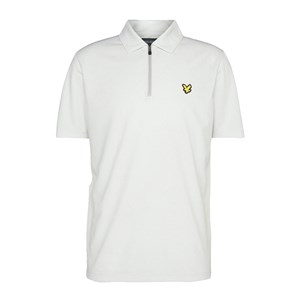 Lyle and Scott Mens Chevron Zip Polo Shirt