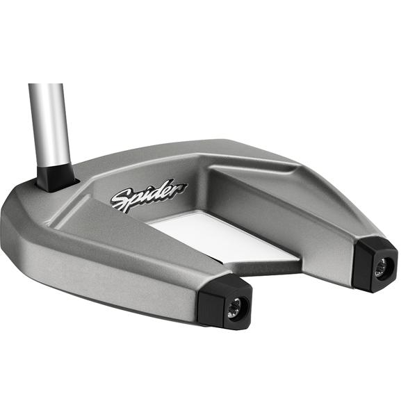 TaylorMade Spider SR Single Bend Platinum/White Putter