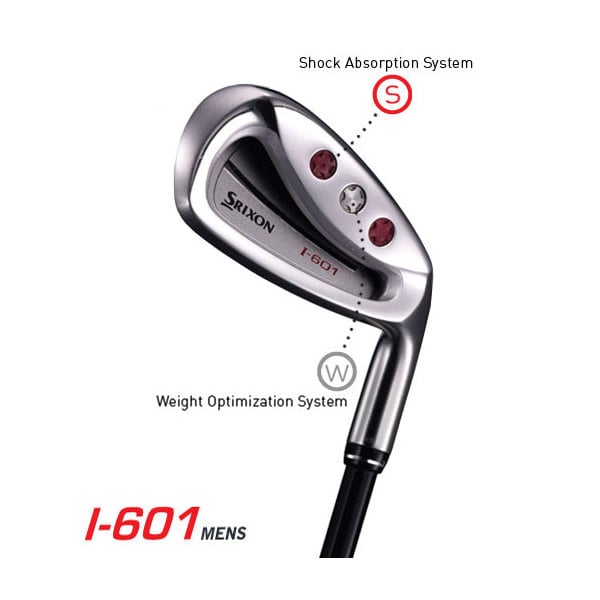 Srixon I-601 Irons 4-SW (Steel Shaft) - 2007