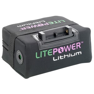 LitePower 15Ah Standard 18 Hole Lithium Battery & Charger